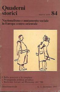 Nazionalismo e mutamento sociale in Europa centro-orientale - copertina