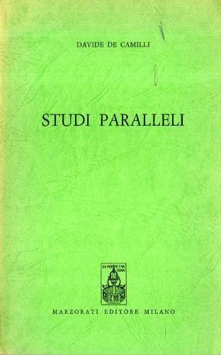 Autografato! Studi Paralleli - Davide De Camilli - copertina