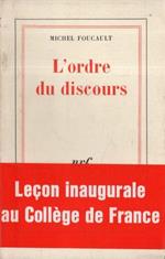 L' ordre du discours