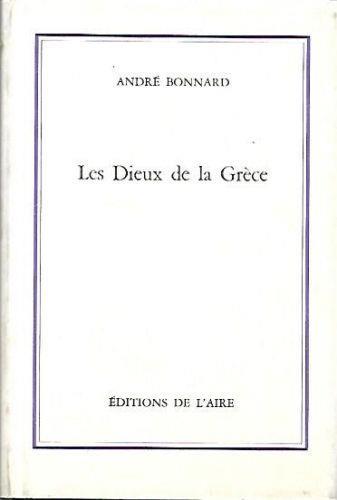 Les dieux de la Grèce - André Bonnard - copertina