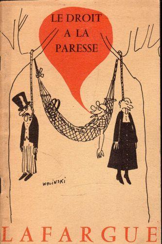 Le droit à la paresse - Paul Lafargue - copertina