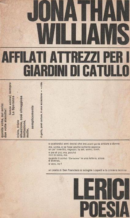 1° edizione! Affiliati attrezzi per i giardini di Catullo - copertina