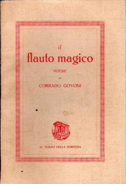 Il flauto magico. Poesie - copertina