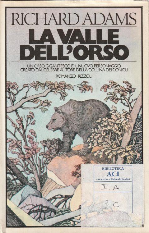 1° edizione autografata! La valle dell'orso - copertina