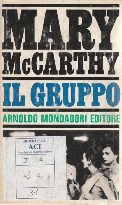 Il gruppo - Mary McCarthy - copertina