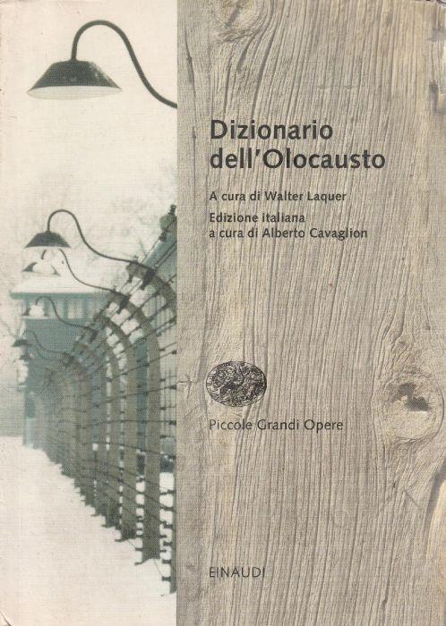 Dizionario dell'olocausto - copertina