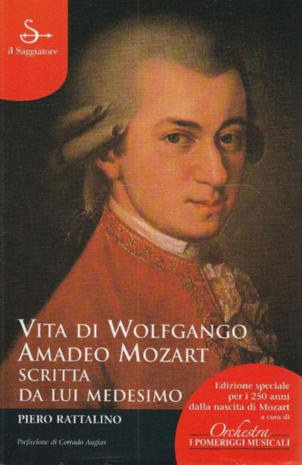 1° edizione! Vita di Wolfgango Amadeo Mozart scritta da lui medesimo - copertina