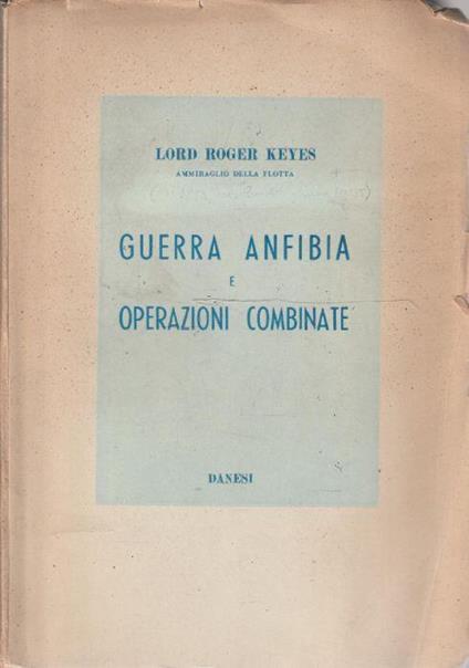 Guerra anfibia e operazioni combinate - copertina