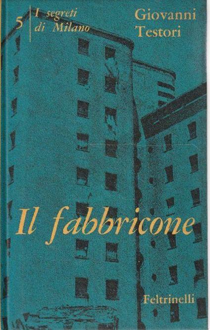 Il fabbricone - Giovanni Testori - copertina