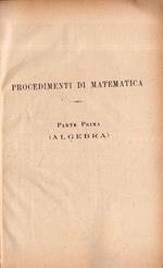 Procedimenti di Matematica