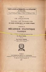 Mécanique Statistique Classique (fascicule 3)