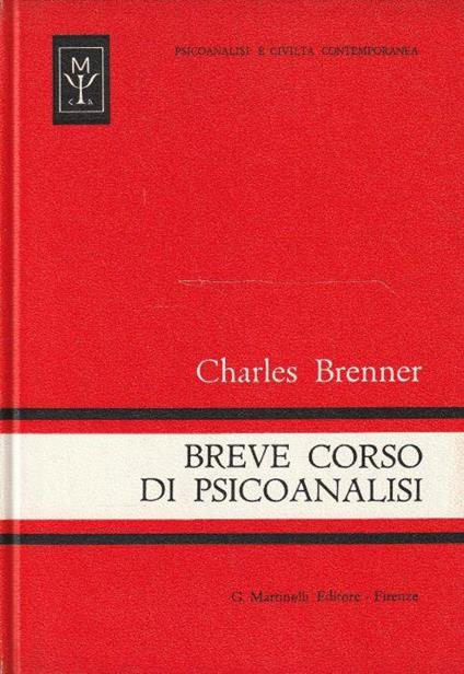 Breve corso di psicoanalisi - Charles Brenner - copertina