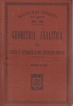 Geometria analitica - vol. II - Curve e superficie del secondo ordine