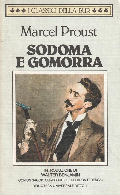 Sodoma e Gomorra - Marcel Proust - copertina