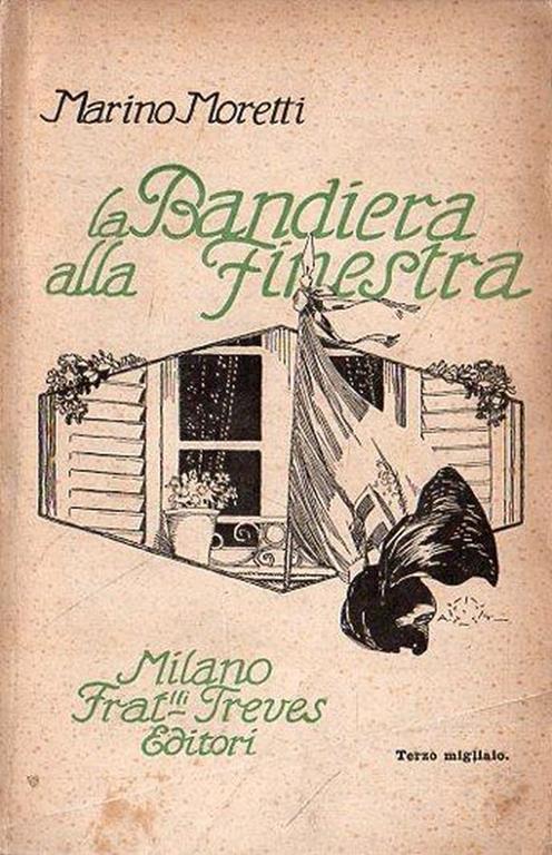 La bandiera alla finestra - Marino Moretti - copertina