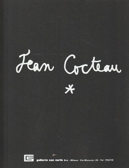 Jean Cocteau - copertina
