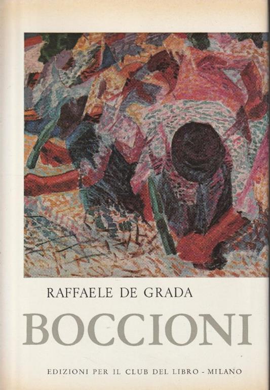 Boccioni - Raffaele De Grada - copertina