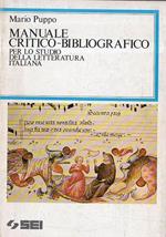 Manuale critico-bibliografico per lo studio della letteratura italiana