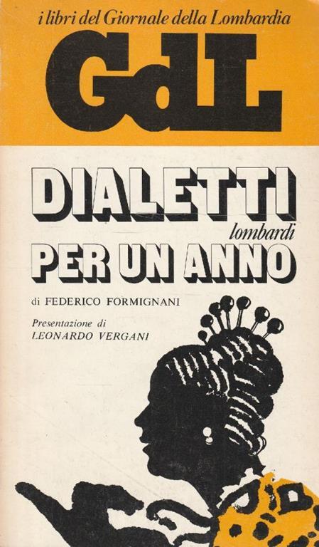 Dialetti lombardi per un anno - Federico Formignani - copertina