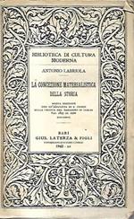 La concezione materialistica della storia