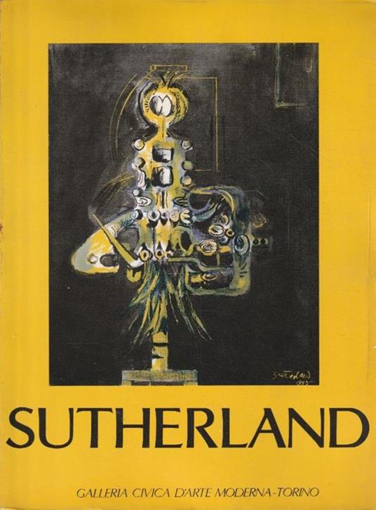 Sutherland. Galleria civica d'arte moderna 1965 - copertina