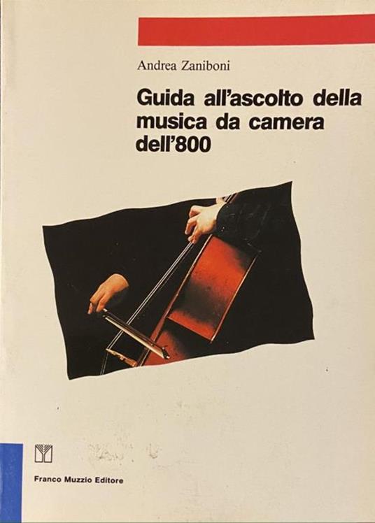 Guida all'ascolto della musica da camera dell'800 - Andrea Zaniboni - copertina