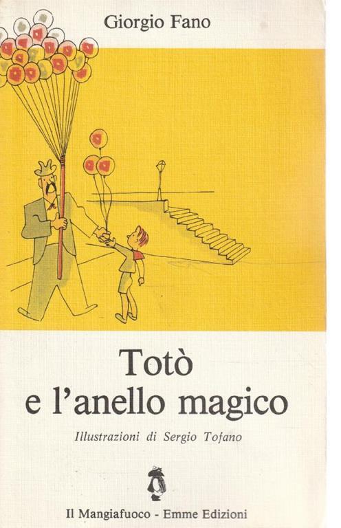 Totò e l'anello magico - Giorgio Fano - copertina