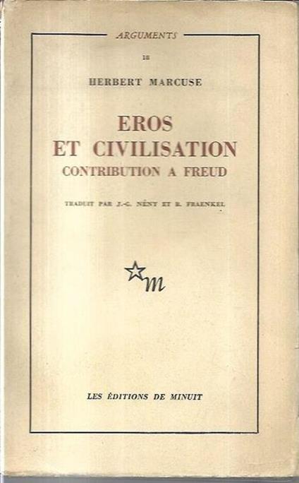 Eros et civilisation: contribution à Freud - Herbert Marcuse - copertina