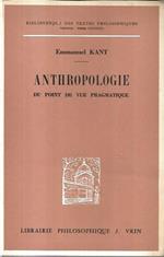 Anthropologie du pint de vue pragramtique