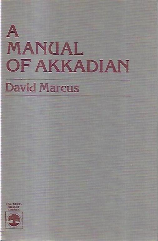 A manual of Akkadian - copertina