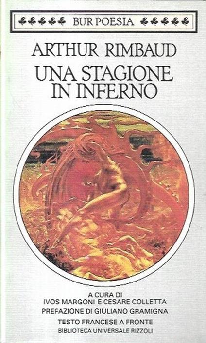 Una  stagione in inferno - Arthur Rimbaud - copertina