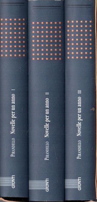 Novelle per un anno (3 volumi) - Luigi Pirandello - Libro Usato - Giunti  Editore - | IBS