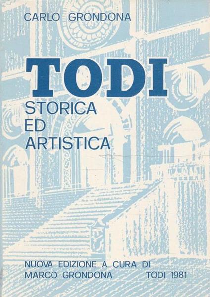 Todi storica ed artistica - copertina