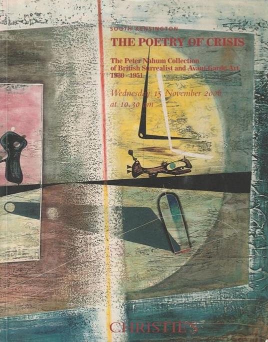 The Poetry of Crisis: The Peter Nahum Collection of British Surrealist and Avant Garde Art 1930-1951 - copertina