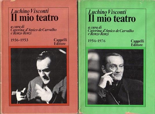 Il mio teatro - Luchino Visconti - copertina