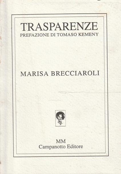 Autografato! Trasparenze di Marisa Brecciaroli - Marisa Brecciaroli - copertina