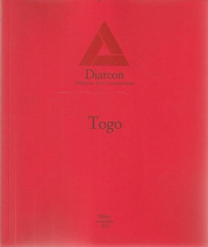 Diarcon Diffusione Arte Contemporanea: Togo - copertina