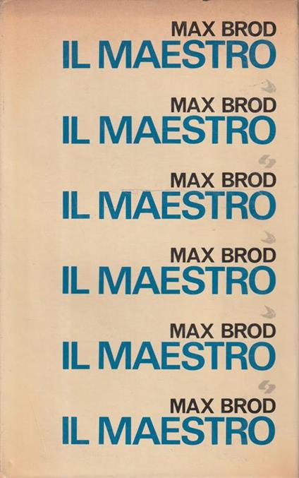 Il maestro - Max Brod - copertina