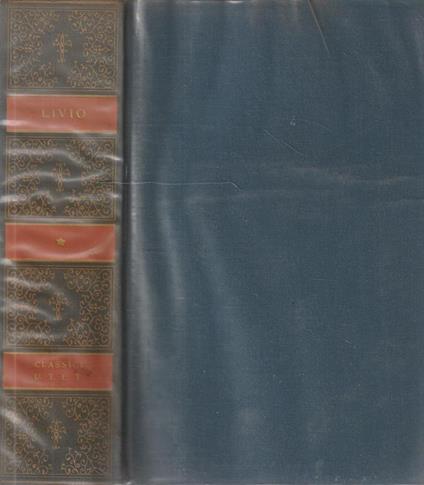 La prima deca di Livio - Tito Livio - copertina