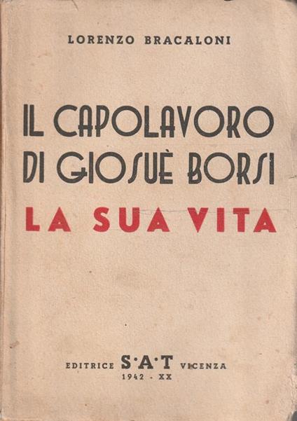 Il capolavoro di Giosuè Borsi: la sua vita - copertina