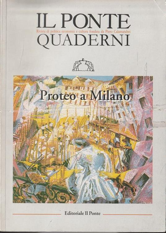 Il Ponte - Quaderni: Proteo a Milano - copertina
