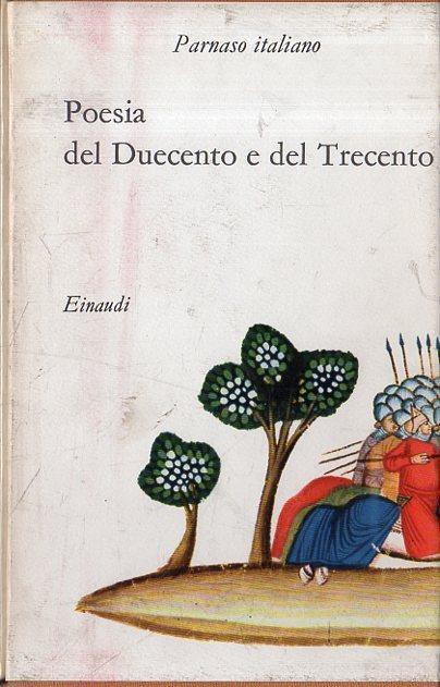 Poesia del DuIL ecento e del Trecento - Carlo Muscetta - copertina