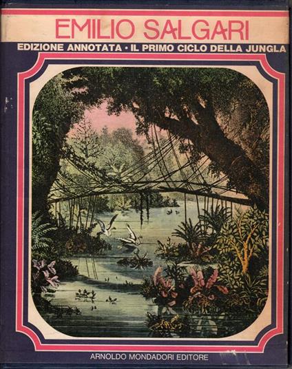 Edizione Annotata. Il primo ciclo della Jungla (2 volumi) - Emilio Salgari - copertina