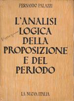 L' analisi logica della proposizione e del periodo