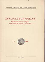 Analecta Pomposiana. vol. V anno 1980. Miscellanea di storia religiosa della diocesi di Ferrara e Comacchio