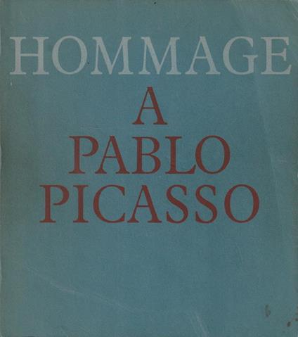 Hommage à Pablo Picasso - copertina