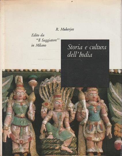 Storia e cultura dell'India - Radhakamal Mukerjee - copertina