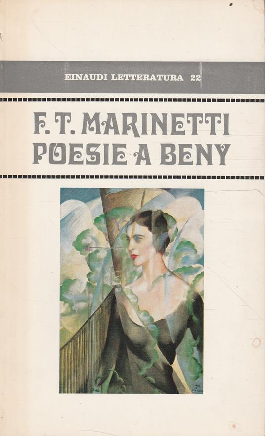 1° edizione! Poesie a Beny di F.T. Marinetti - Filippo T. Marinetti - copertina