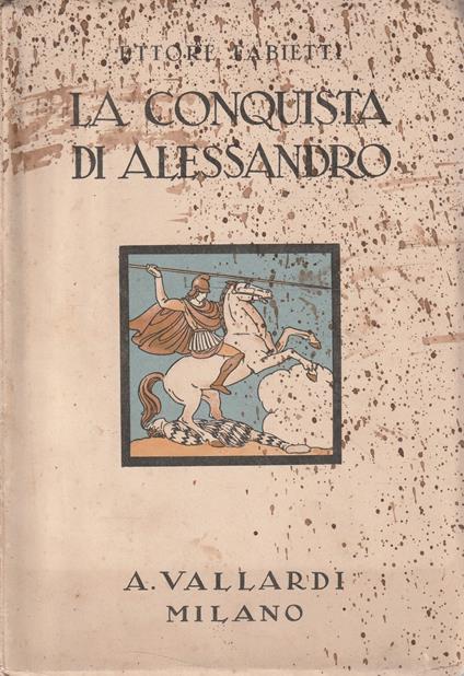 La conquista di Alessandro - copertina