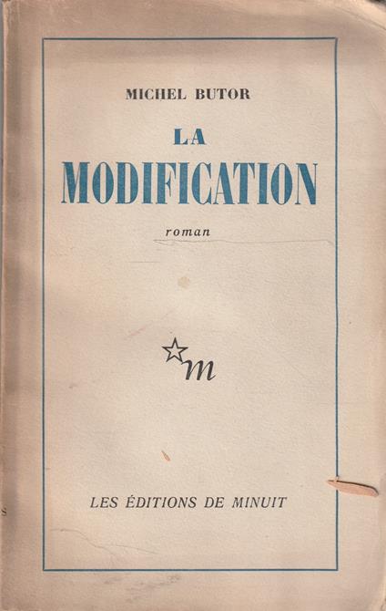 La modification - Michel Butor - copertina